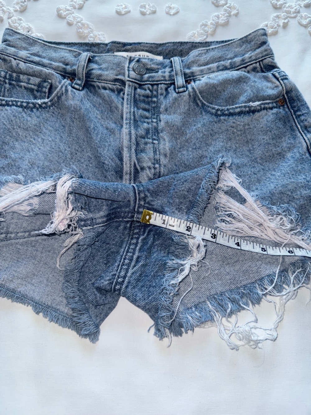 PacSun Vintage High Rise Denim Shorts - Picture 7 of 9